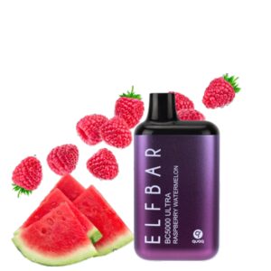 ELF BAR BC5000 Ultra Disposable 5000 trekjes Raspberry Watermelon